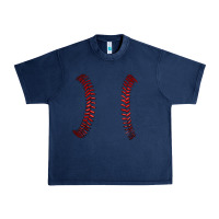 Navy ball stitch Urban Heavy Tee - AdoDesignShop
