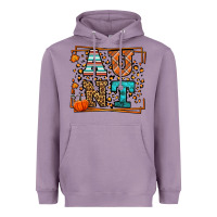 Lavender Fall Autumn Leopard Aunt Heavyweight Hoodie - LillyAllenDesigns