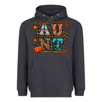 Smoke Fall Autumn Leopard Aunt Heavyweight Hoodie - LillyAllenDesigns