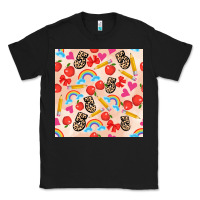Black back to school seamless pattern 5 (3600x3600) Classic Tee - AdoDesignShop