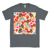 Charcoal Heather back to school seamless pattern 5 (3600x3600) Classic Tee - AdoDesignShop