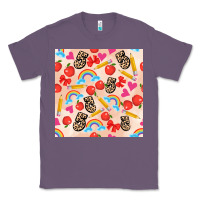 Lavender back to school seamless pattern 5 (3600x3600) Classic Tee - AdoDesignShop