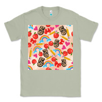 Matcha back to school seamless pattern 5 (3600x3600) Classic Tee - AdoDesignShop