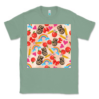 Sage back to school seamless pattern 5 (3600x3600) Classic Tee - AdoDesignShop