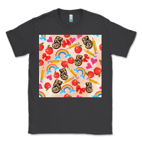 Smoke back to school seamless pattern 5 (3600x3600) Classic Tee - AdoDesignShop