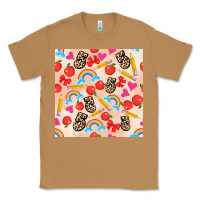 Toasted Coconut back to school seamless pattern 5 (3600x3600) Classic Tee - AdoDesignShop