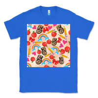 True Royal back to school seamless pattern 5 (3600x3600) Classic Tee - AdoDesignShop