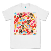 White back to school seamless pattern 5 (3600x3600) Classic Tee - AdoDesignShop