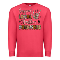 Cardinal support local hustlers and dreamers Premium Sweatshirt - Artiststas