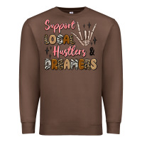Chestnut support local hustlers and dreamers Premium Sweatshirt - Artiststas
