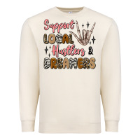 Sandshell support local hustlers and dreamers Premium Sweatshirt - Artiststas