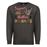 Smoke support local hustlers and dreamers Premium Sweatshirt - Artiststas
