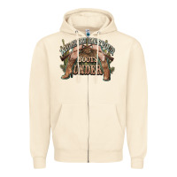 Sandshell whose bed have your boots under cowboy western Zipper Hoodie - NancyCooperArtShop