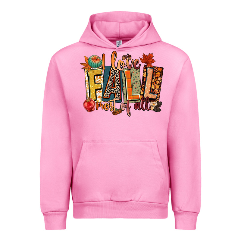 I Love Fall Most Of All Urban Hoodie by CowGirlArtShop | Teevron