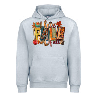 Heather Grey i love fall most of all Urban Hoodie - CowGirlArtShop