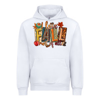 White i love fall most of all Urban Hoodie - CowGirlArtShop