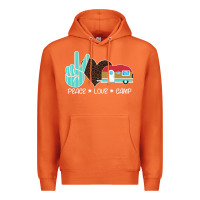Carrot Peace Love Camp Premium Hoodie - Bettercallsaul