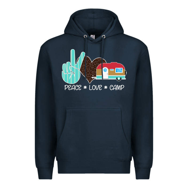 Peace Love Camp Premium Hoodie by Bettercallsaul | Teevron