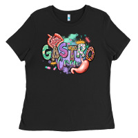 Black gastro crew Ladies Tee - RanaPortraitStore