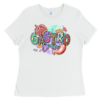 White gastro crew Ladies Tee - RanaPortraitStore
