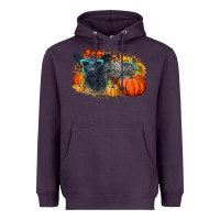 Plum Fall Autumn Baby Calf Heavyweight Hoodie - LillyAllenDesigns