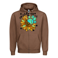 Chestnut life is better with cats Zipper Hoodie - NancyCooperArtShop