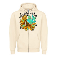 Sandshell life is better with cats Zipper Hoodie - NancyCooperArtShop