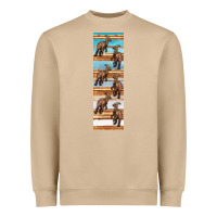 Mushroom dinosaur parasaurolophus pen wrap Heavyweight Sweatshirt - Artiststas