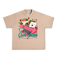 Burro love letter with typewriter Urban Heavy Tee - AdoDesignShop