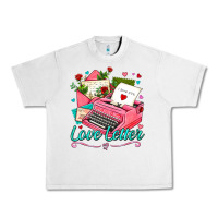Lunar Rock love letter with typewriter Urban Heavy Tee - AdoDesignShop