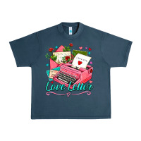 Love Letter With Typewriter Urban Heavy Tee | Teevron