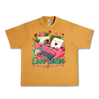 Peanut Butter love letter with typewriter Urban Heavy Tee - AdoDesignShop
