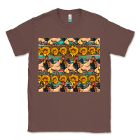 Chestnut seamless poultry farm sunflowers chicken coop tumbler Classic Tee - Artiststas