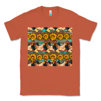 Copper seamless poultry farm sunflowers chicken coop tumbler Classic Tee - Artiststas