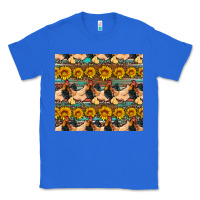 True Royal seamless poultry farm sunflowers chicken coop tumbler Classic Tee - Artiststas