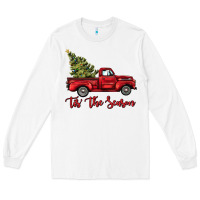 White tis the season Long Sleeve Tee - BarkalooDesign