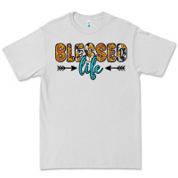 Dove Grey blessed life Premium Tee - Zillion Design Studio