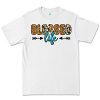 White blessed life Premium Tee - Zillion Design Studio