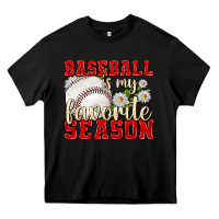 Black baseball is my favorite season Heavy Core Tee - texasbilliewilder