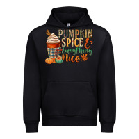 Black pumpkin spice and everything nice Urban Hoodie - CowGirlArtShop