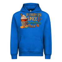 Cobalt pumpkin spice and everything nice Urban Hoodie - CowGirlArtShop