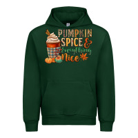 Forest Green pumpkin spice and everything nice Urban Hoodie - CowGirlArtShop