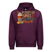 Mauve Wine pumpkin spice and everything nice Urban Hoodie - CowGirlArtShop