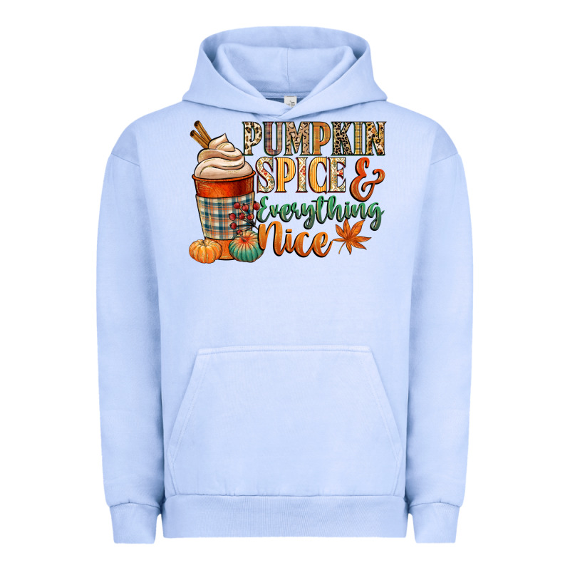 Pumpkin Spice And Everything Nice Urban Hoodie by CowGirlArtShop | Teevron