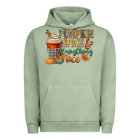 Pigment Oil Green pumpkin spice and everything nice Urban Hoodie - CowGirlArtShop