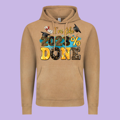 I M Like 2023 Done Vintage Hoodie Designed By Adodesignshop