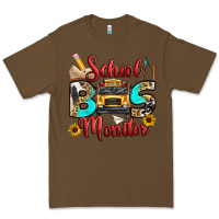 Cacao school bus monitor Premium Tee - texasbilliewilder