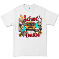 White school bus monitor Premium Tee - texasbilliewilder