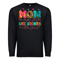 Black mom in every season she shines with grace Premium Sweatshirt - Artiststas