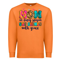 Carrot mom in every season she shines with grace Premium Sweatshirt - Artiststas